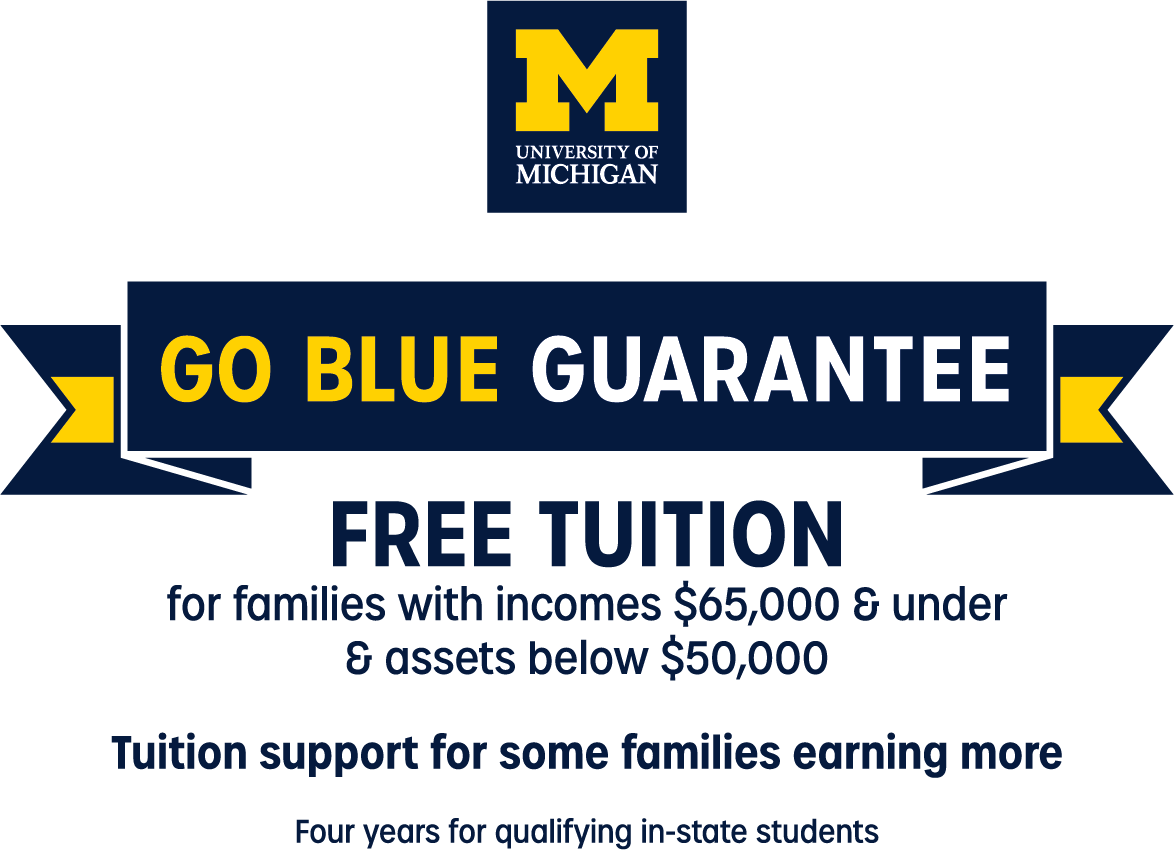 Affordability, primary horizontal logo - University of Michigan